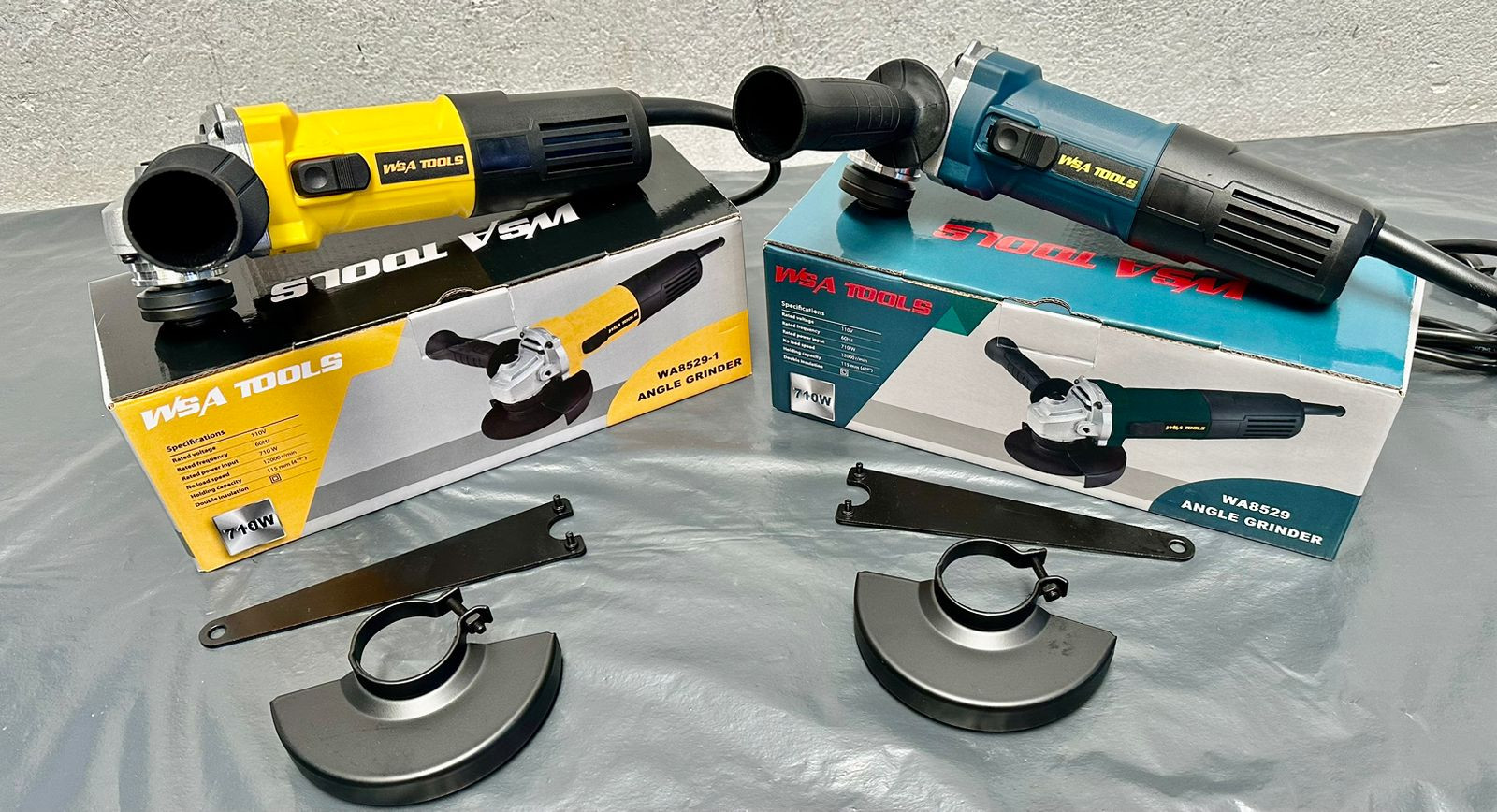 Pulidora Trabajo Pesado 710W ama y azul